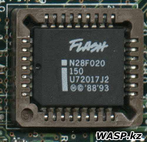 Flash N28F020 150 перезаписываемый чип памяти BIOS