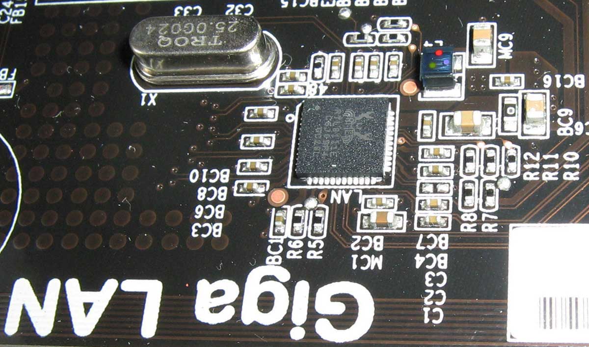 ECS Z77H2-A3 сетевой контроллер RTL8111E