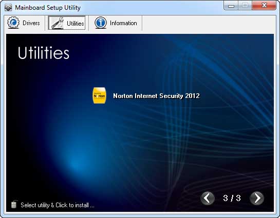 Norton Internet Securiry 2012   ECS Z77H2-A3