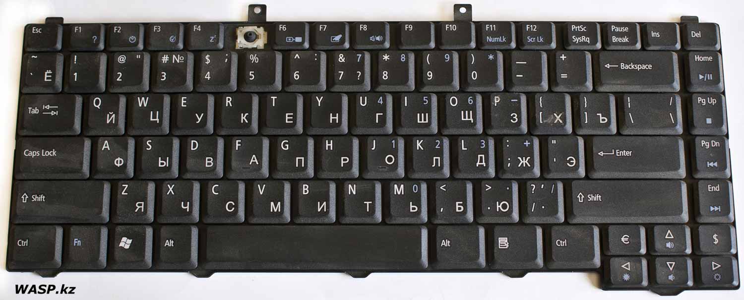 K032146A обзор клавиатуры для ноутбуков Acer Aspire