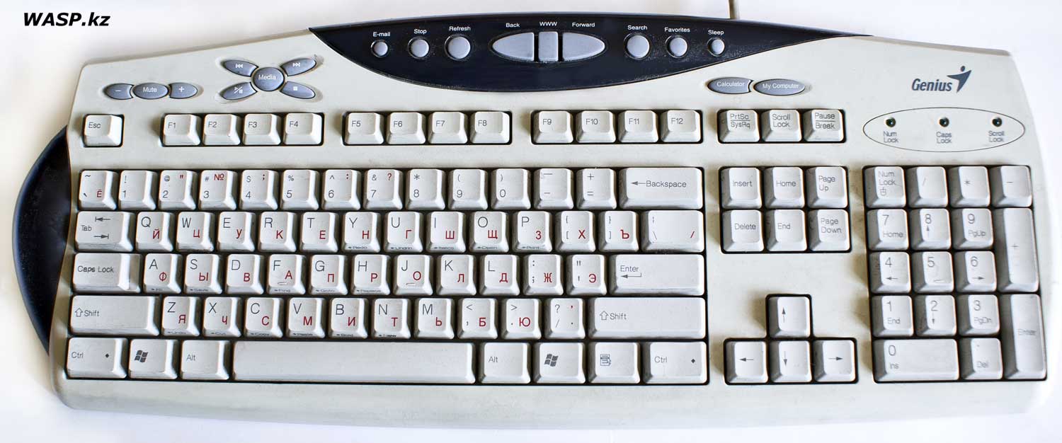 Genius KB-0210 обзор клавиатуры