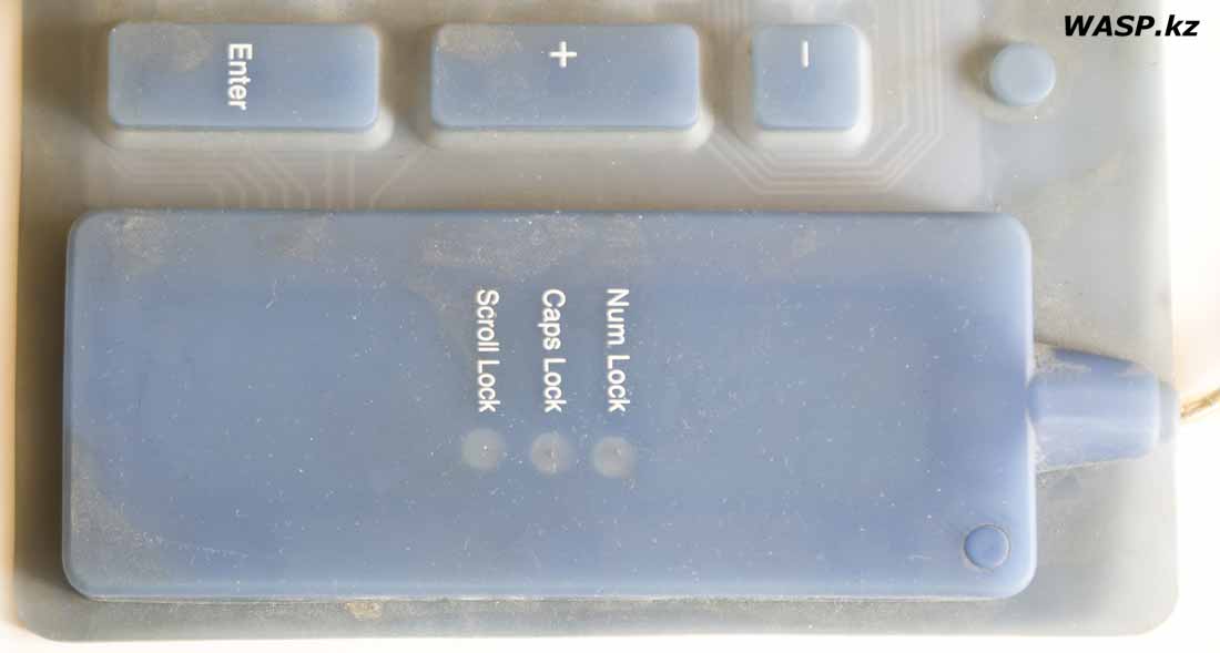 Haiwing HW-KR109 описание клавиатуры из силикона