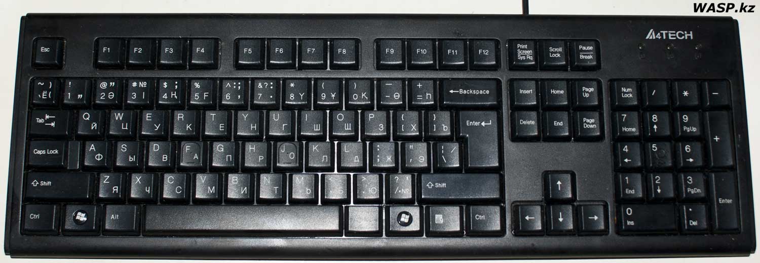 A4Tech KR-83 обзор клавиатуры
