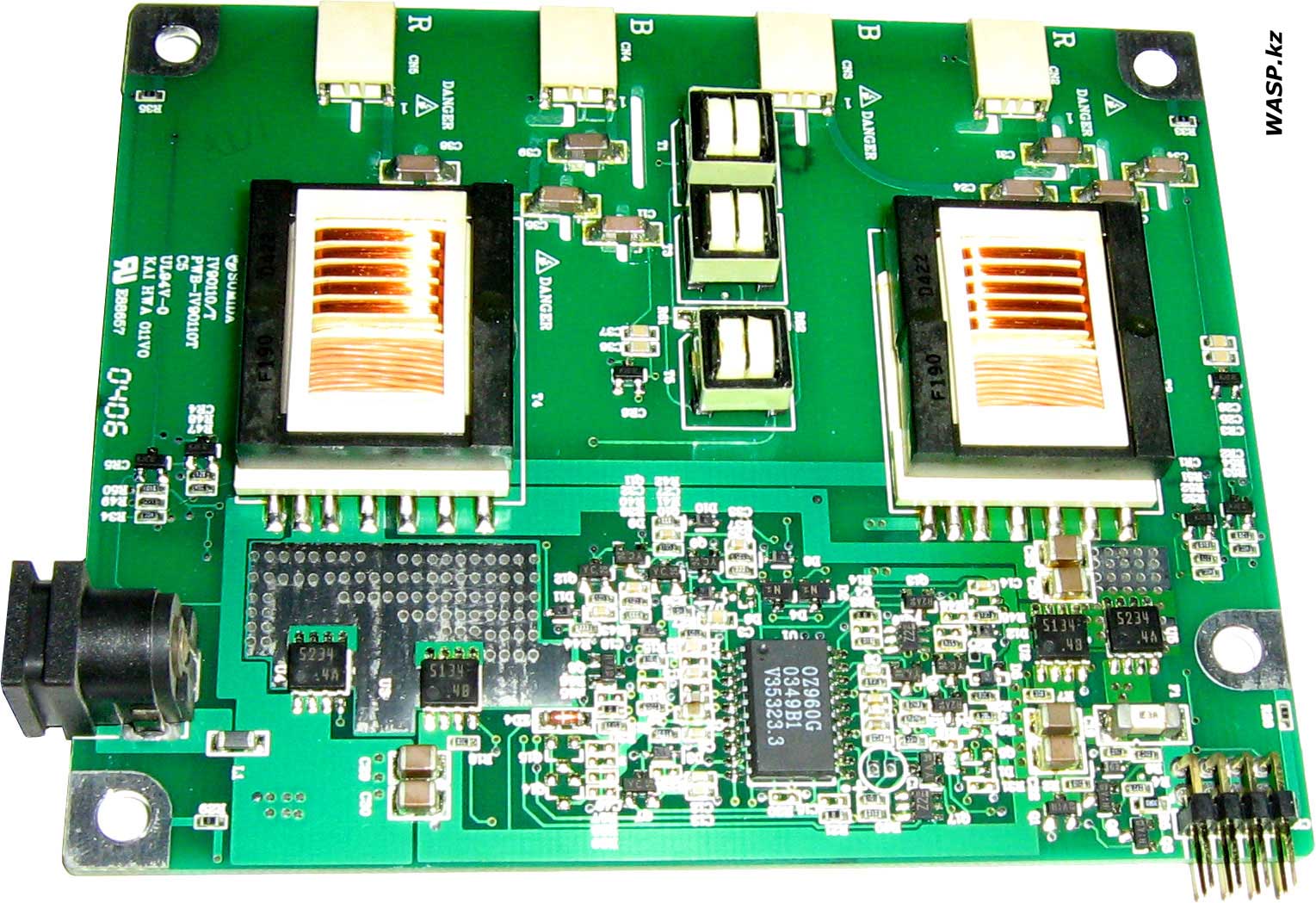 инвертор монитора Acer AL1714 или A170E1 схема и ремонт