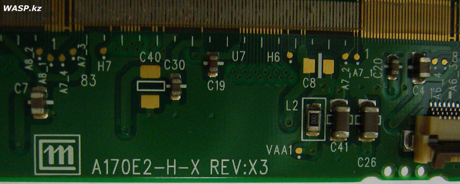 A170E2-H-X REV:X3 плата матрицы монитора