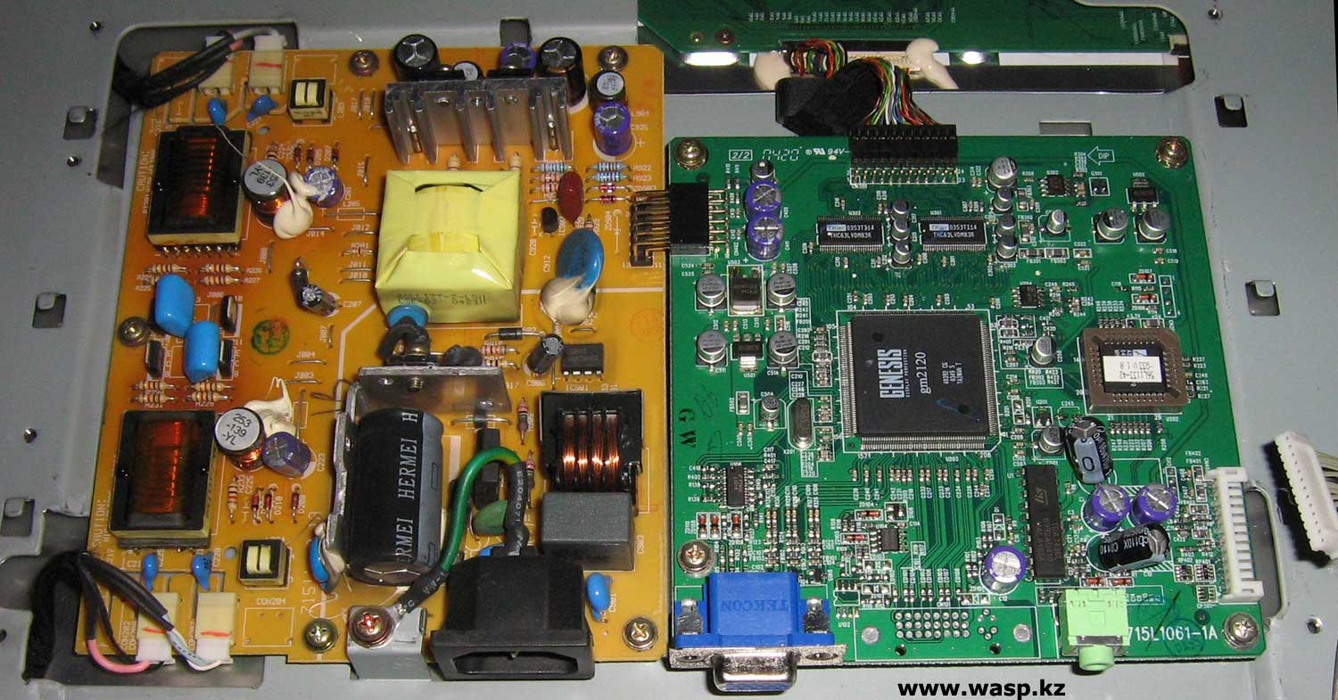 Fujitsu Siemens B17-1 устройство, соединения, платы и ремонт