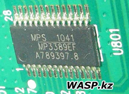 MPS MP3389EF контроллер подсветки ЖК светодиодный