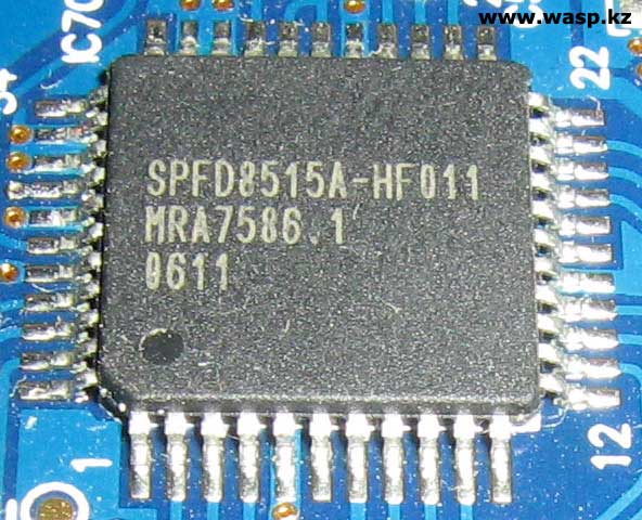 SPFD8515A-HF011 микросхема на плате матрицы китайские мониторы и телевизоры