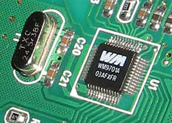 WM9701A микросхема ЦАП