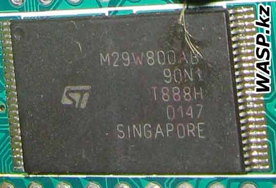 M29W800AB флэш-память STMicroelectronics