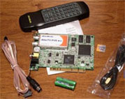 disassembling a TV tuner for a computer