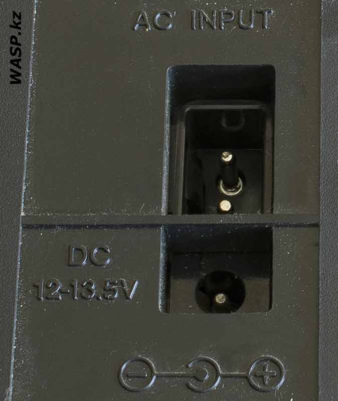 SOUND PC-130K разъемы питания магнитофона