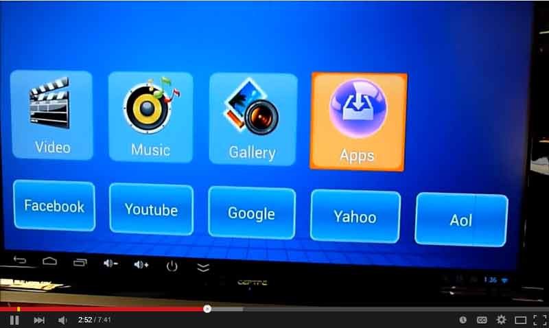 Android TV box Q7 MK888 CS918 видео обзор mini PC