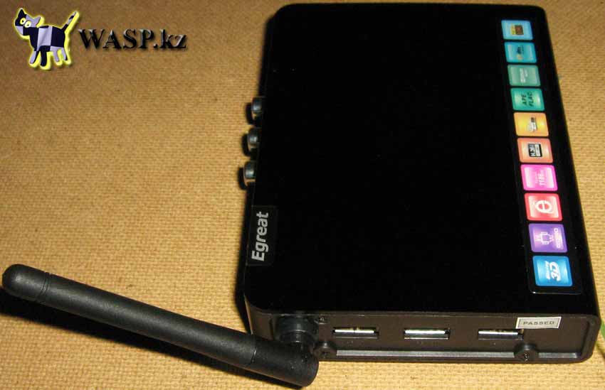 Egreat R6S PRO разъемы USB и антенна
