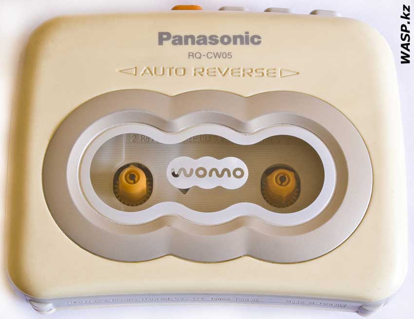 Panasonic RQ-CW05 полное описание плеера компакт-кассет