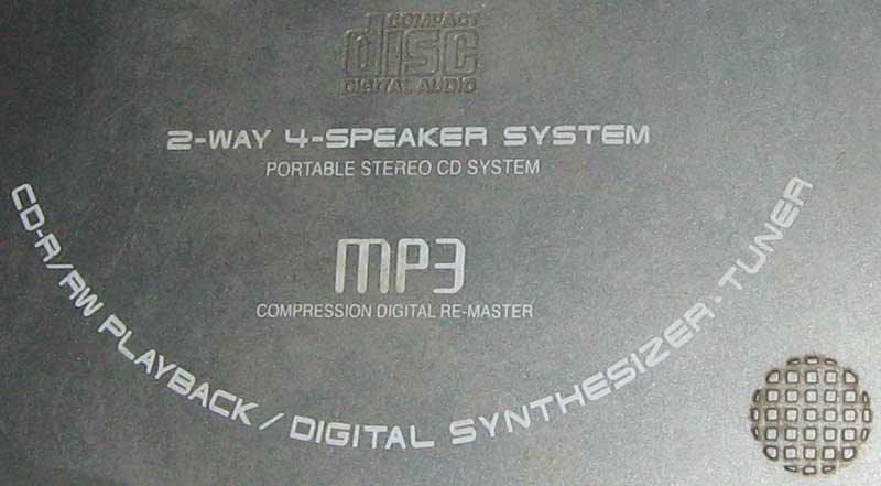 CD-проигрыватель Panasonic RX-D29 форматы воспроизведения