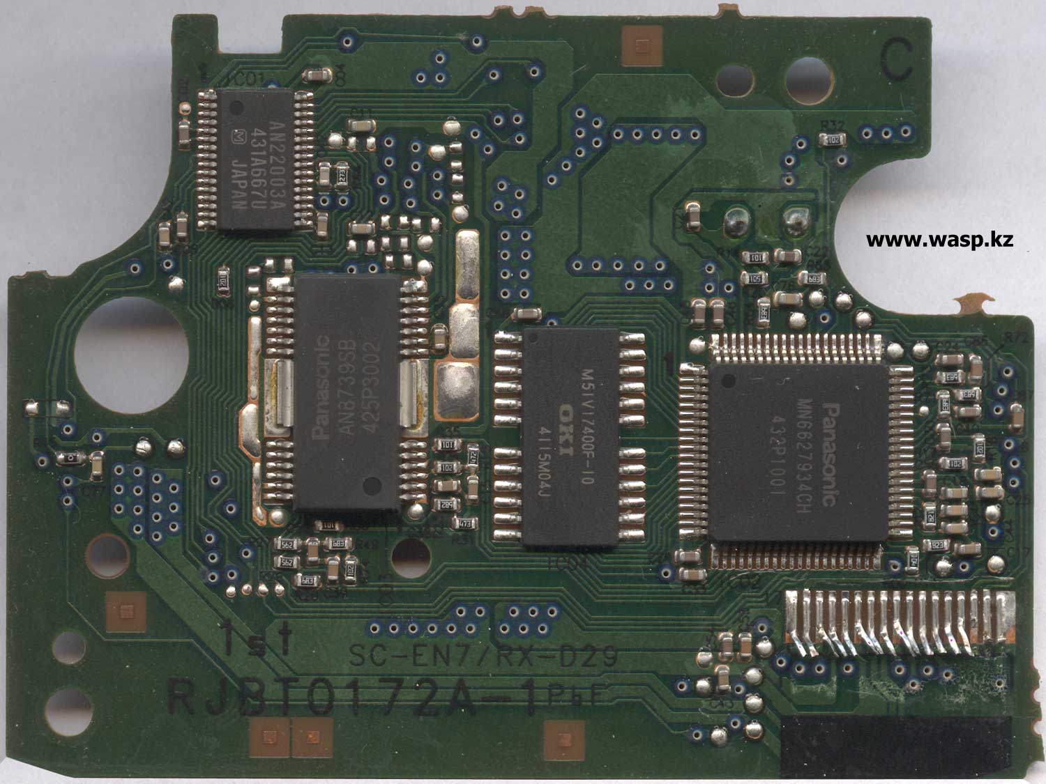 схема RX-D29 - AN22003A, Panasonic MN6627934CH