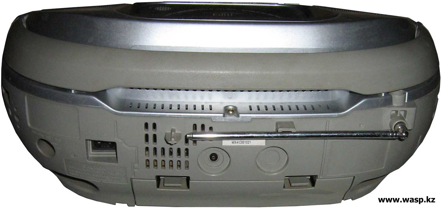 магнитола Panasonic RX-D29 приемник, магнитофон, CD проигрыватель
