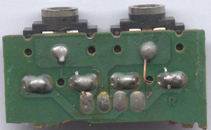 разводка проводов на мини-джек в китайском магнитофоне