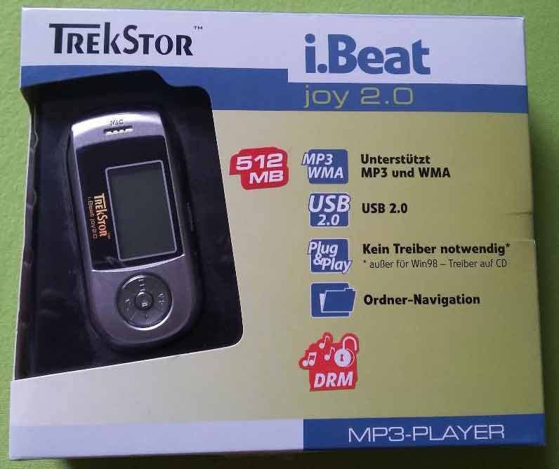 TrekStor i.Beat joy2.0 MP3 плеер, полное описание