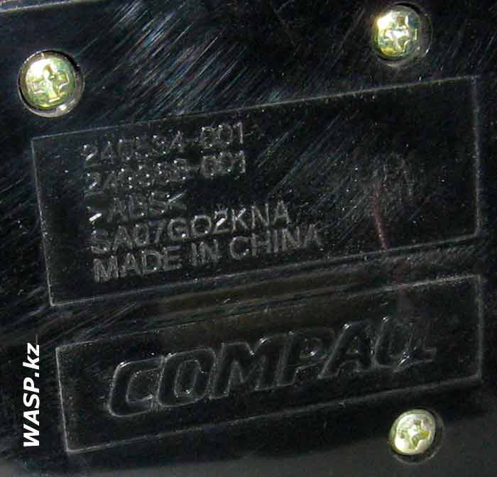 Compaq Evo D500 маркировка на спикерфоне