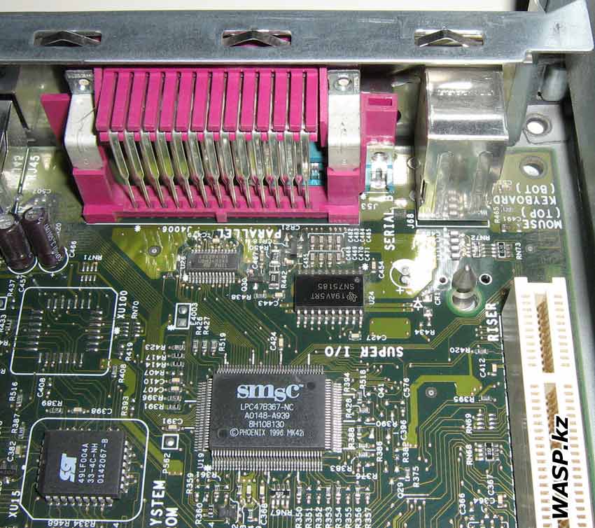 Compaq Evo D500 микросхема BIOS и контроллеры