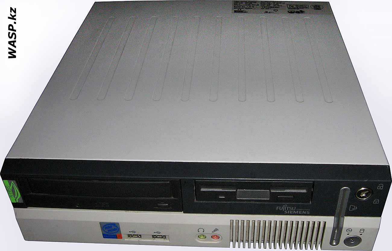 Fujitsu Siemens Scenic E600 DT4-D1534 обзор брендового компьютера