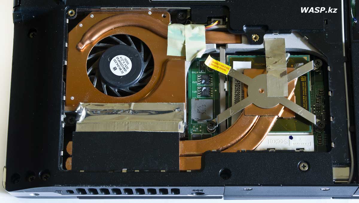 Asus Z9200 разборка и чистка кулера ноутбука