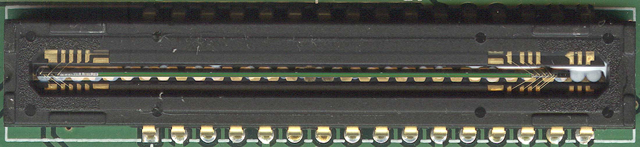 Acer 640BU CCD матрица в сканере большое фото