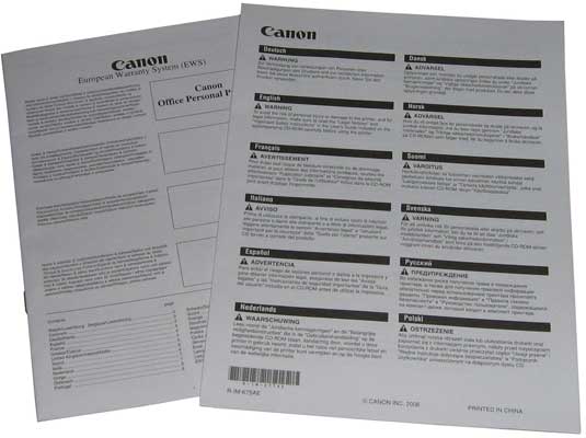 canon user guide руководство на принтер