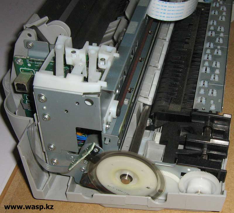 Canon PIXMA iP1600 механизм протяжки бумаги ремонт