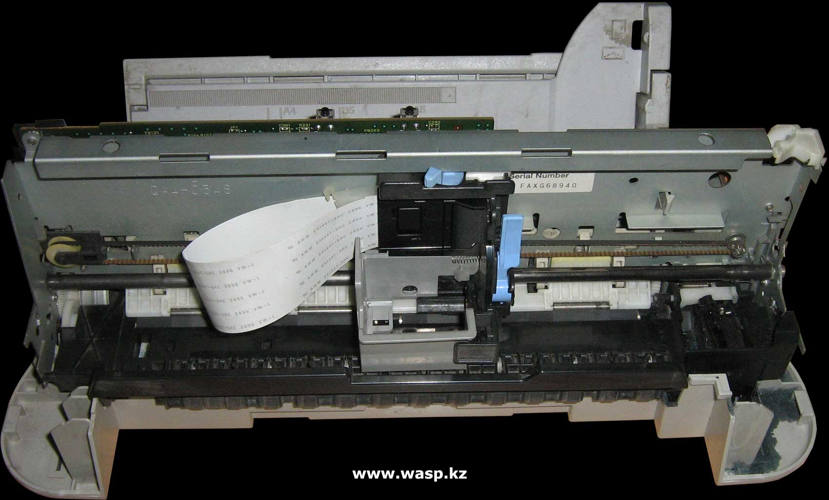 Canon S200 разборка и ремонт принтера