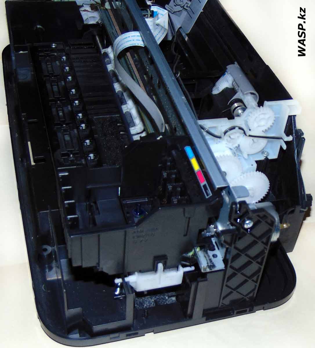 Epson Stylus SX130 как разобрать МФУ