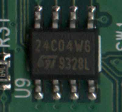 24C04W6 чип флэш-памяти