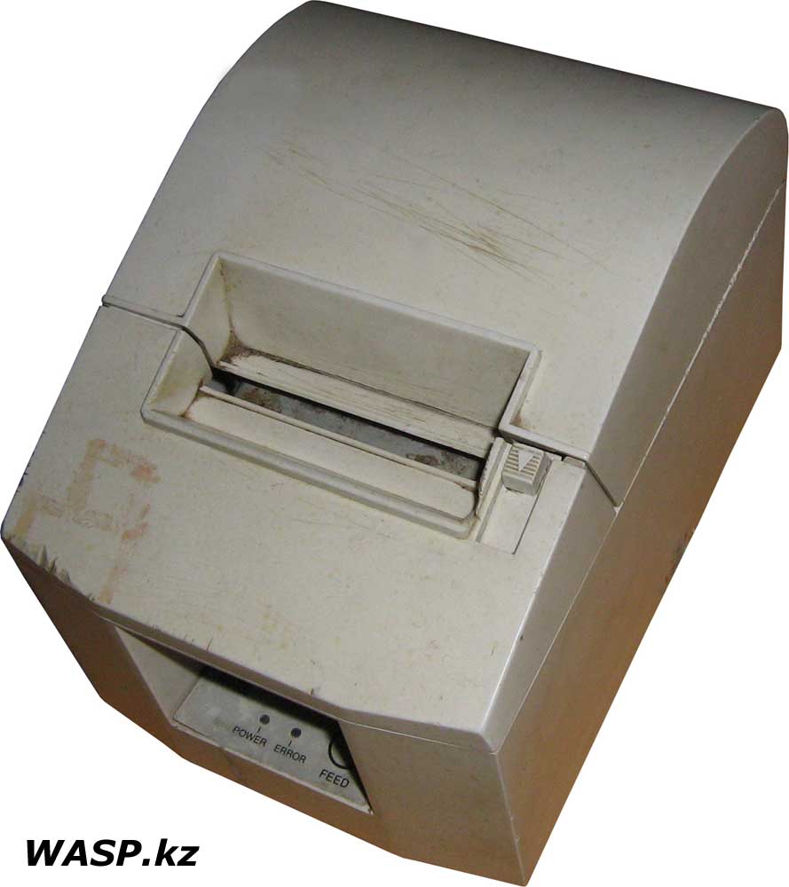 Star TSP600 полное описание чекового принтера начала 2000-х