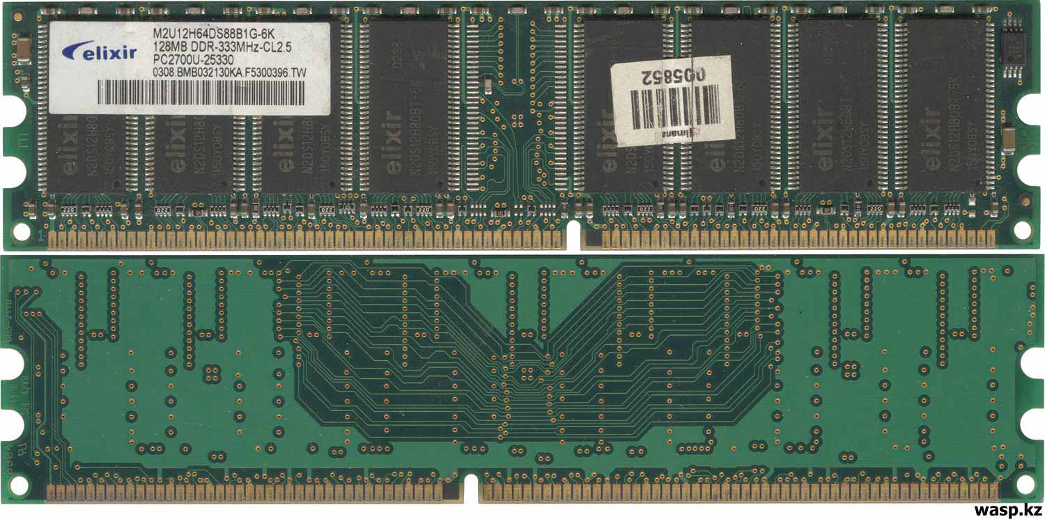 Elixir M2U12H64DS88B1G-6K DDR память для компьютера