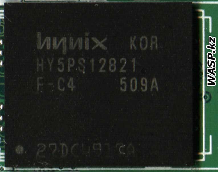Hynix HY5PS12821F-C4 чипы на модуле Kingmax KLBC28K-A8HD4 512 Мб