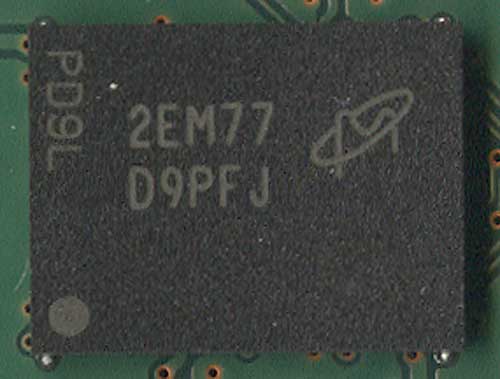 Micron 2EM77 D9PFJ PD9L чип оперативной памяти