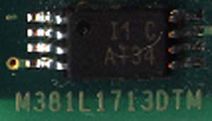 SPD микросхема I1 C AT34