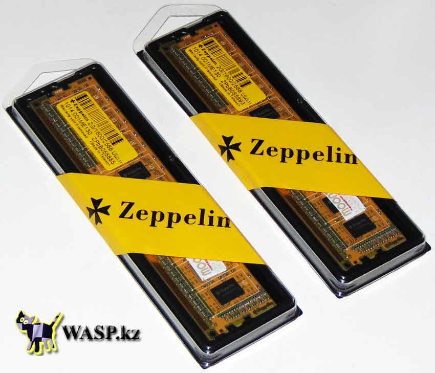 Zeppelin 2G/1600/2568 ULcl11 - оперативная память DDR3