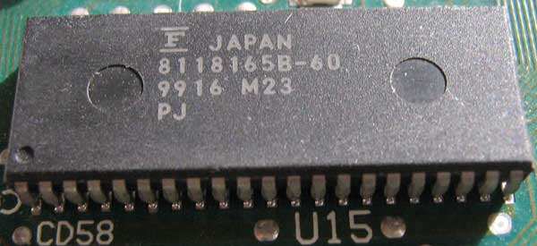 флешь-память чип 8118165B-60 производства Fujitsu