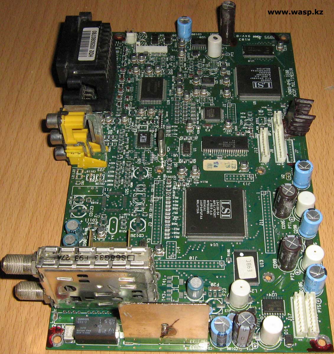 XSAT CDTV300 и CDTV310 плата с микросхемами LSI L64005 A/V Decoder