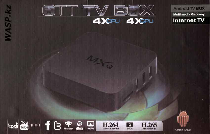 Jeslon MXQ S805 Android TV BOX полное описание медиаплеера