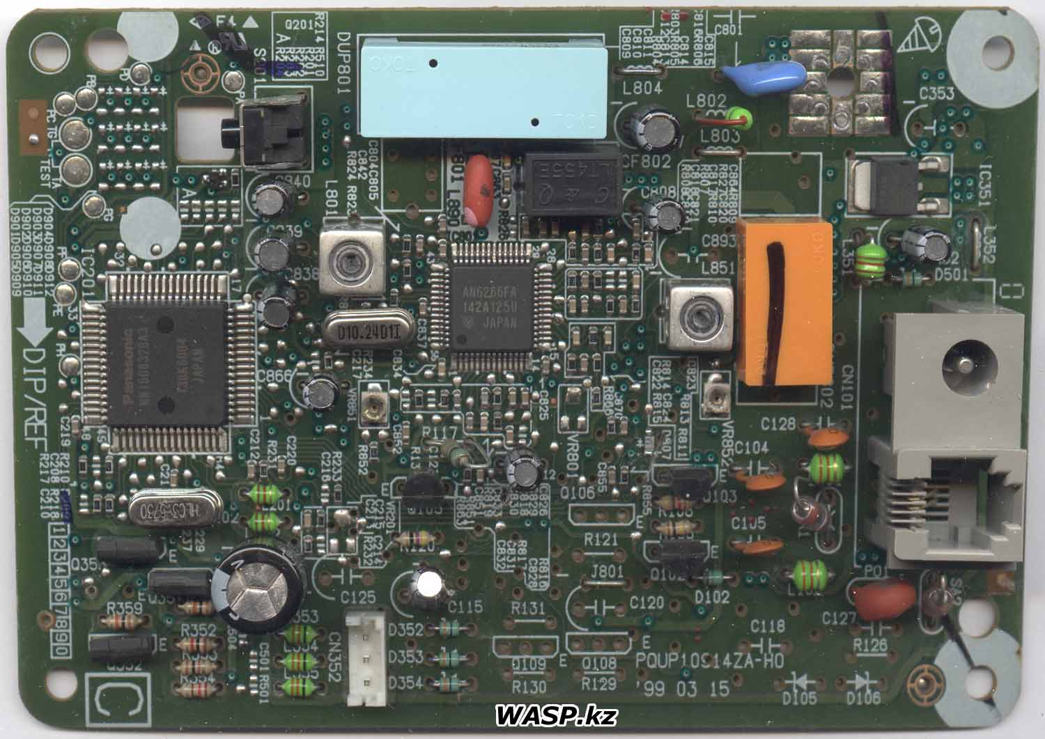 PQUP10914ZA-H0 плата базы Panasonic KX-TC1001
