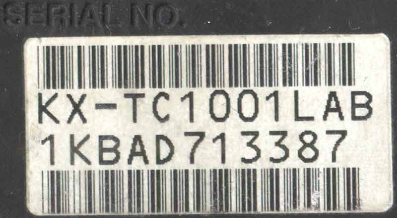Panasonic KX-TC1001LAB полный обзор радиотелефона