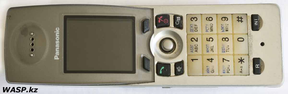 Panasonic KX-TCA181RU обзор трубки радиотелефона