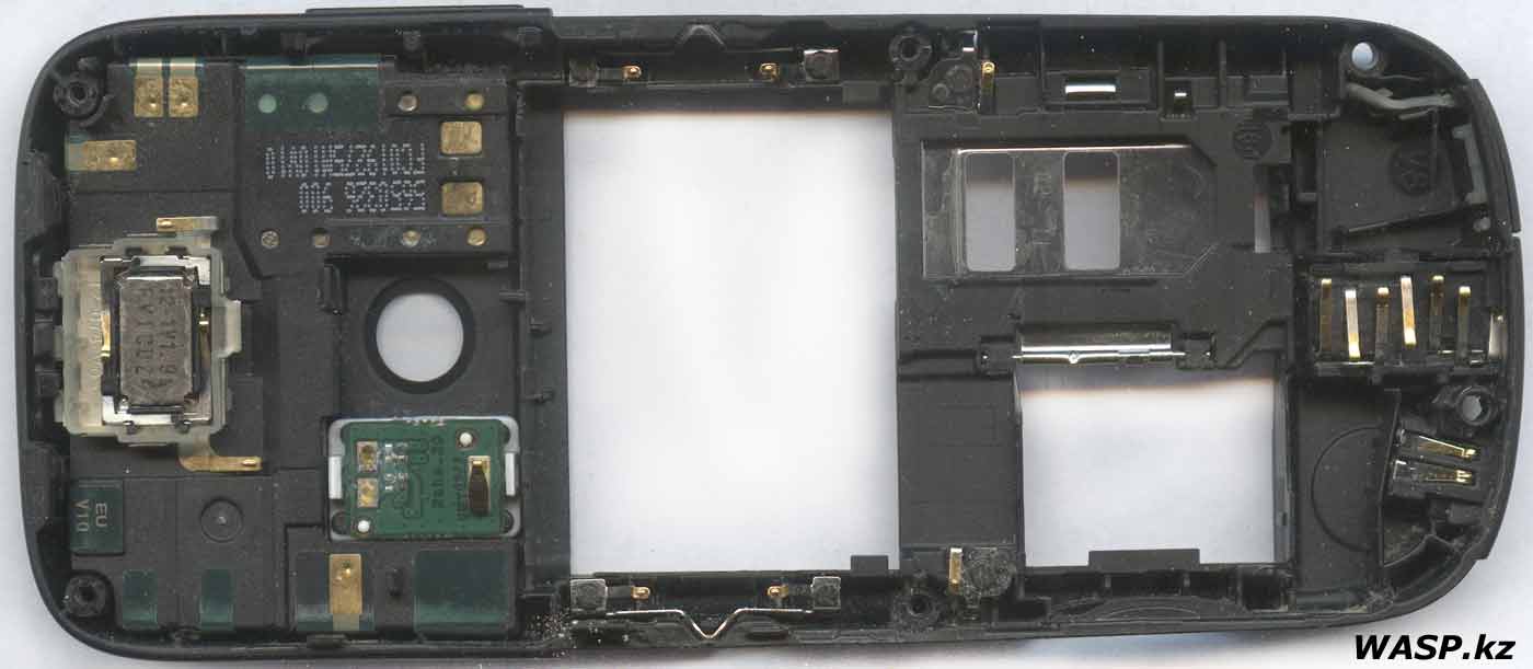 Nokia 6303C задняя часть корпуса, замена
