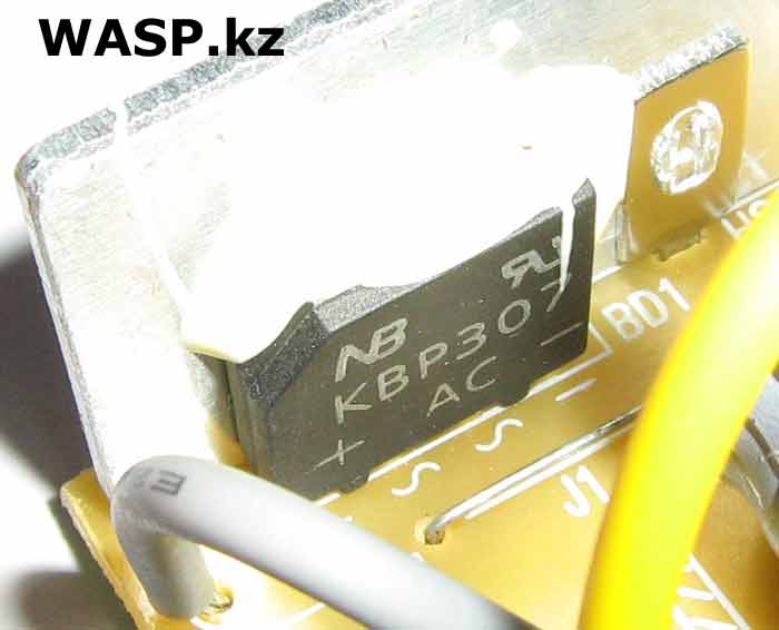 диодный мост KBP307 в адаптере питания ноутбука