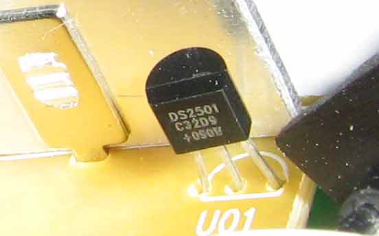 чип идентификатор DS2501 в блоке питания PA-1900-02D