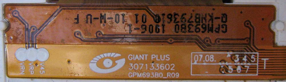 Giant Plus GPM693B0 R09